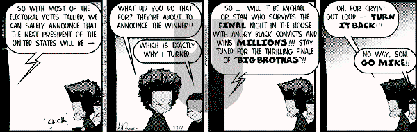 The Boondocks on Tuesday June 10, 2008 Comic Strip
