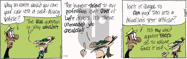 The Knight Life on Wednesday November 18, 2015 Comic Strip