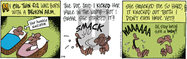 The Knight Life on Friday February 26, 2010 Comic Strip