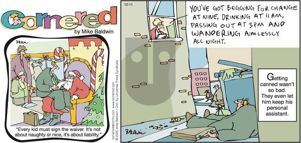 Cornered on Sunday December 11, 2005 Comic Strip