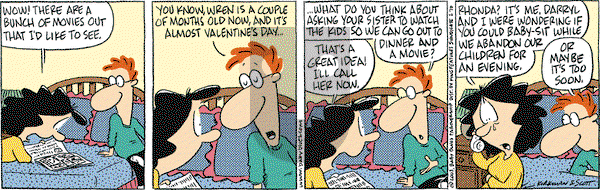Baby Blues - Monday February 10, 2003 Comic Strip