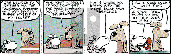 DeFlocked on Thursday September 18, 2008 Comic Strip