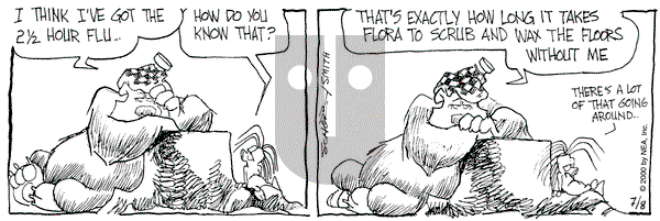 The Grizzwells on Saturday July 8, 2000 Comic Strip