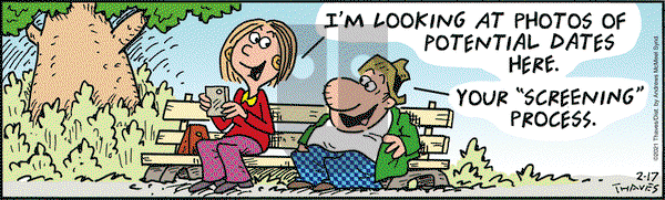 Frank and Ernest on Wednesday February 17, 2021 Comic Strip