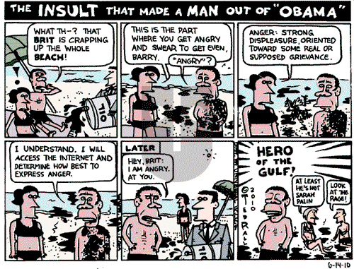 Ted Rall on Monday June 14, 2010 Comic Strip