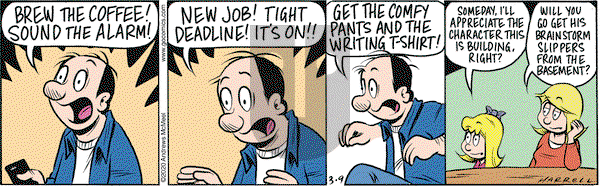 Adam@Home on Monday March 9, 2020 Comic Strip