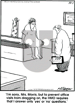 Close to Home - Tuesday October 1, 1996 Comic Strip