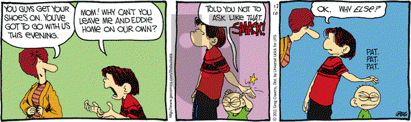 The Buckets on Saturday December 10, 2011 Comic Strip