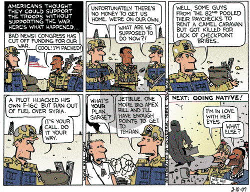 Ted Rall on Saturday February 10, 2007 Comic Strip