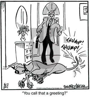 Marmaduke on Tuesday February 1, 2005 Comic Strip