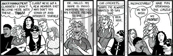 Clear Blue Water on Saturday February 11, 2006 Comic Strip