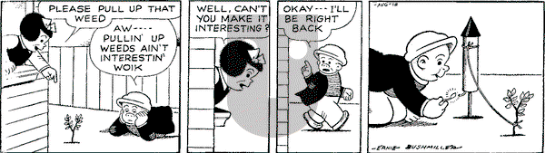 Nancy Classics on Thursday August 18, 2016 Comic Strip