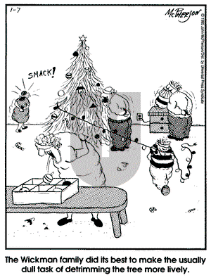 Close to Home on Saturday January 7, 1995 Comic Strip