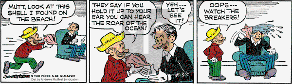 Mutt & Jeff - Monday February 17, 2025 Comic Strip