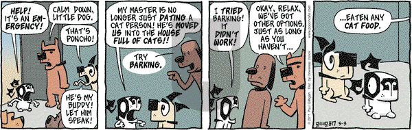 Pooch Cafe on Tuesday May 3, 2011 Comic Strip