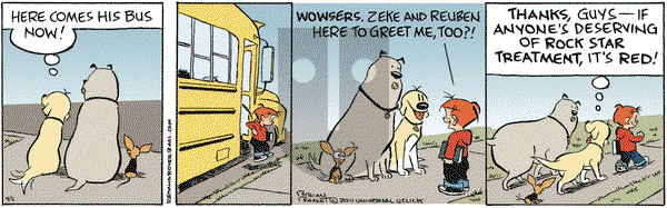 Red and Rover on Wednesday April 6, 2011 Comic Strip