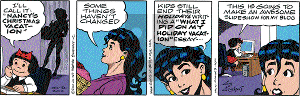 Nancy on Thursday December 30, 2010 Comic Strip