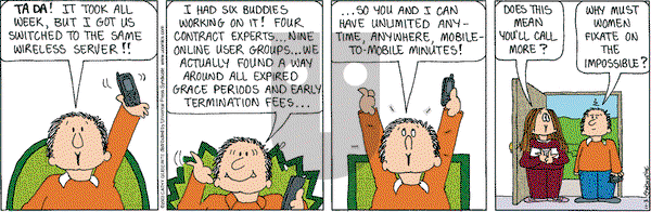Cathy Classics on Monday November 3, 2003 Comic Strip