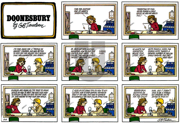 Doonesbury on Sunday December 19, 1982 Comic Strip