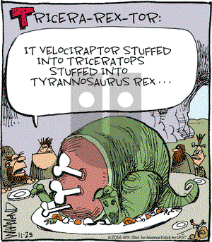 Reality Check on Friday November 25, 2016 Comic Strip