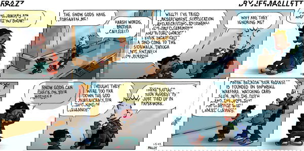 Frazz on Wednesday January 8, 2003 Comic Strip