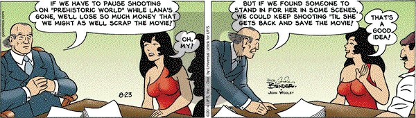 Alley Oop on Saturday August 23, 2014 Comic Strip