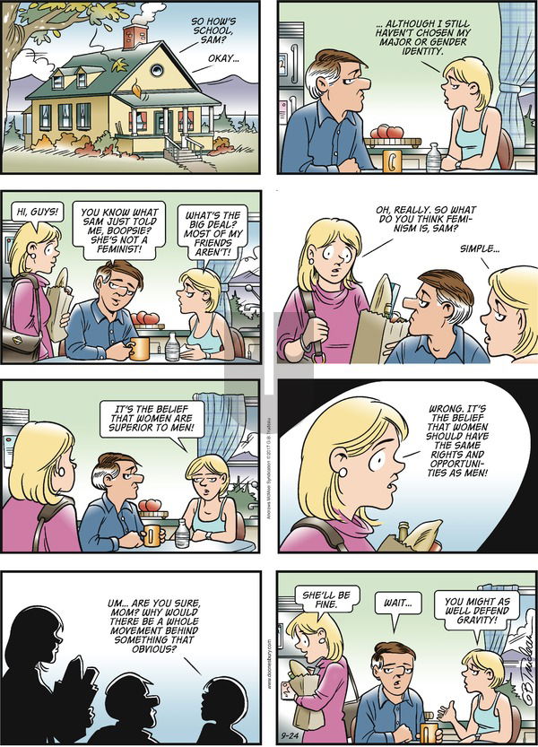 Doonesbury on Sunday September 24, 2017 Comic Strip