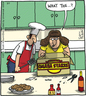 The Argyle Sweater on Saturday March 1, 2014 Comic Strip