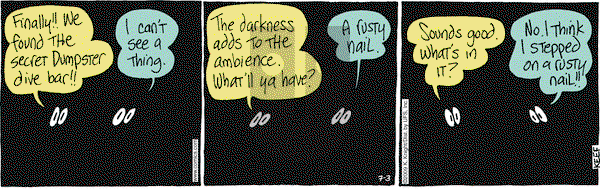 The Knight Life on Friday July 3, 2009 Comic Strip