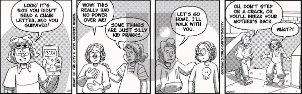 Heart of the City on 2025-11-07 Comic Strip