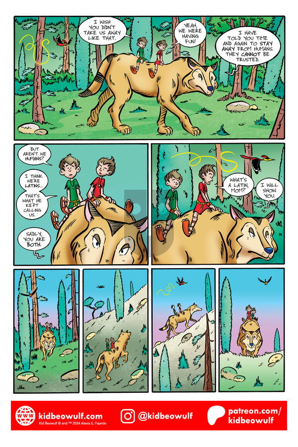 Kid Beowulf on Monday July 15, 2024 Comic Strip