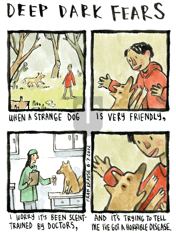 Deep Dark Fears on Monday October 10, 2022 Comic Strip