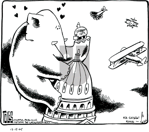 Tom Toles - Thursday December 15, 2005 Comic Strip