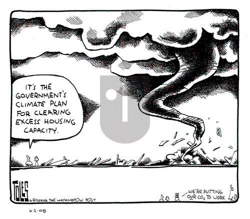 Tom Toles on Monday June 2, 2008 Comic Strip