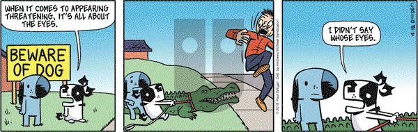 Pooch Cafe on Wednesday April 18, 2018 Comic Strip