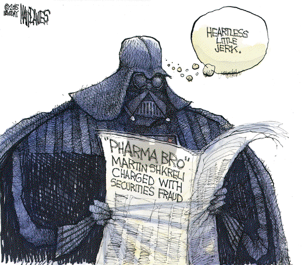 Matt Davies on Friday December 18, 2015 Comic Strip
