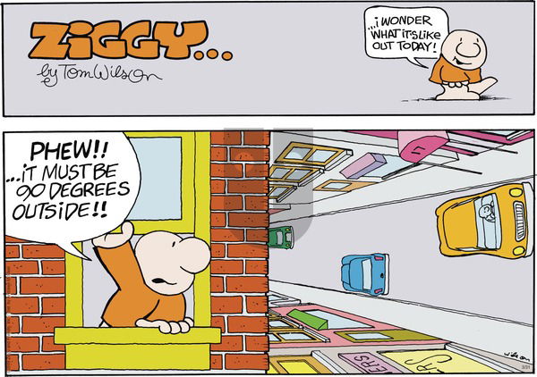 Ziggy on Sunday March 31, 2019 Comic Strip