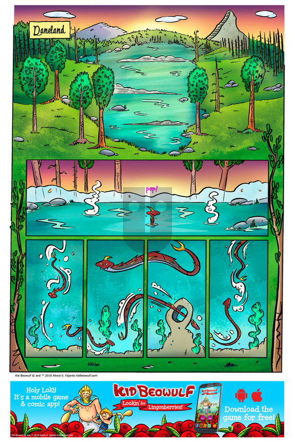 Kid Beowulf - Monday December 5, 2016 Comic Strip