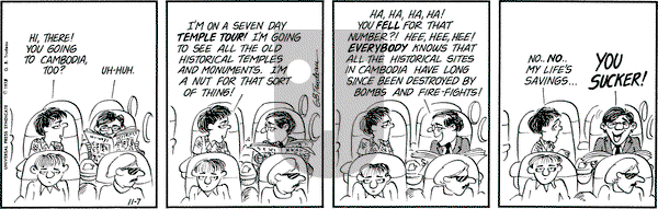 Doonesbury on Wednesday November 7, 1973 Comic Strip