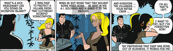 Rip Haywire on Wednesday October 3, 2018 Comic Strip