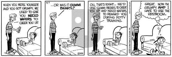 Grand Avenue on Wednesday August 7, 2002 Comic Strip