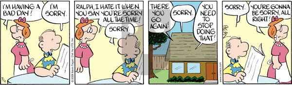 Drabble on Saturday July 11, 2009 Comic Strip