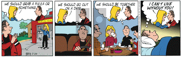 Luann on Saturday February 26, 2005 Comic Strip