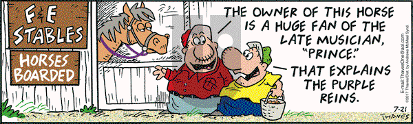 Frank and Ernest on Friday July 21, 2017 Comic Strip