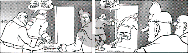 Alley Oop on Saturday June 25, 2005 Comic Strip