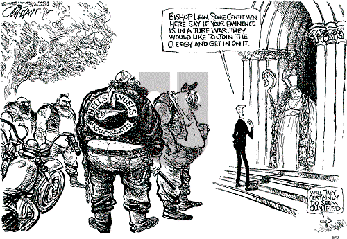 Pat Oliphant on Thursday May 9, 2002 Comic Strip