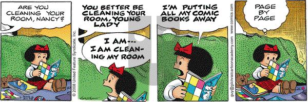 Nancy on Wednesday August 6, 2008 Comic Strip