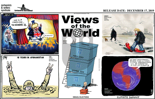 Views of the World on Friday December 20, 2019 Comic Strip
