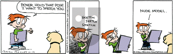 Red and Rover on Wednesday November 19, 2003 Comic Strip
