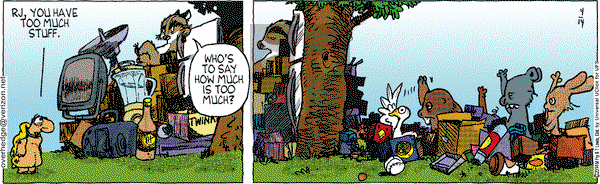 Over the Hedge on Monday April 14, 2014 Comic Strip